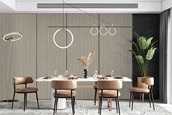 保定轻奢风格-餐厅