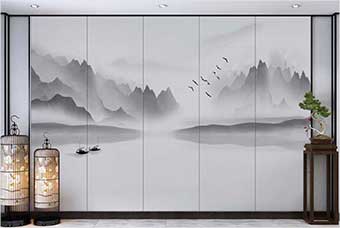 保定森佰汇航空纤维（山水画系列）